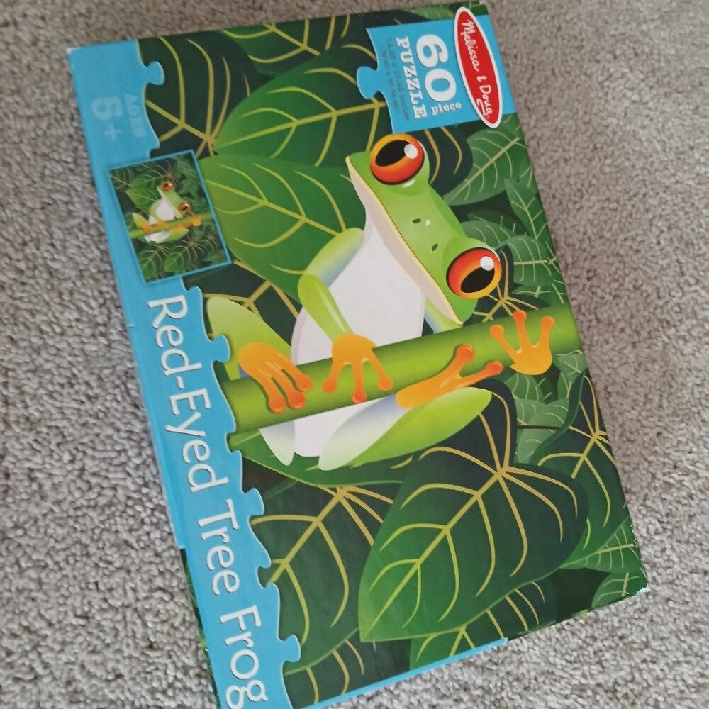 Tree Frog puzzle 60 pieces